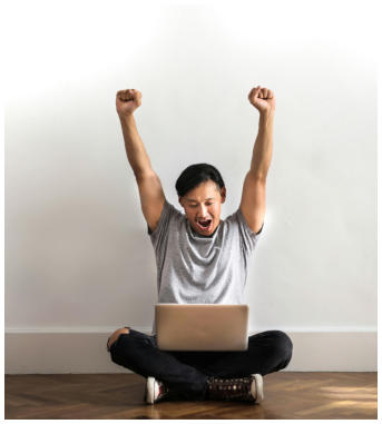 happy small business owners